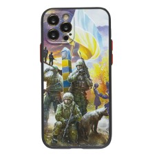 Чохол для iPhone 12 Pro WAVE Ukraine Shadow Matte defenders of ukraine
