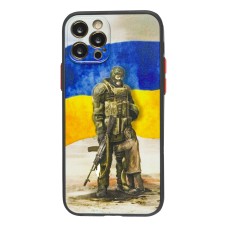Чохол для iPhone 12 Pro WAVE Ukraine Shadow Matte protector of children