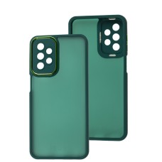 Чохол для Samsung Galaxy A23 Luxury Metal Lens зелений