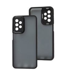 Чохол для Samsung Galaxy A23 Luxury Metal Lens чорний