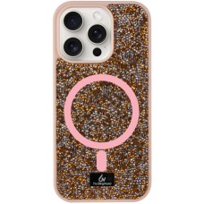 Чохол Bling World Rock Diamond with MagSafe для Apple iPhone 11 (6.1") Rose Gold