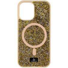 Чохол Bling World Rock Diamond with MagSafe для Apple iPhone 11 (6.1") Gold