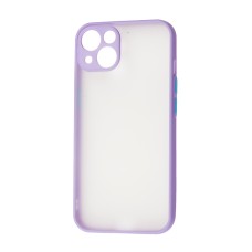 Чохол для iPhone 13 LikGus Totu camera protect бузковий