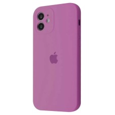 Чохол Silicone Case Camera Protection iPhone 11 black currant