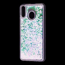 Чохол для Samsung Galaxy M20 (M205) Блиск вода світло-рожевий "boy bye"