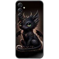 Чохол для Samsung Galaxy A05S (A057) MixCase асорті чорний дракоша