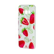 Чохол для Samsung Galaxy S8+ (G955) з принтом велика полуничка