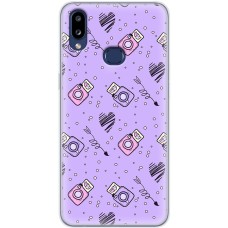 Чохол для Samsung Galaxy A10s (A107) MixCase день закоханих фото фіолетовий