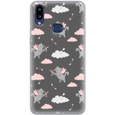 Чохол для Samsung Galaxy A10s (A107) MixCase день закоханих кіт купідон