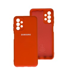 Чохол для Samsung Galaxy A13 (A135) Silicone Full camera червоний