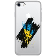 Чохол для iPhone 7 / 8 / SE MixCase патріотичні пшениця