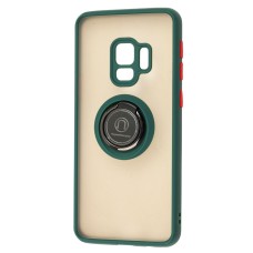 Чохол для Samsung Galaxy S9 (G960) LikGus Edging Ring оливковий