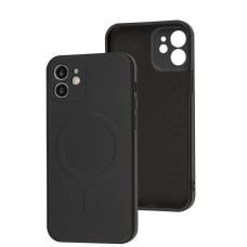 Чохол для iPhone 12 Wave colorful MagSafe black
