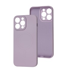 Чохол для iPhone 14 Pro Max Wave colorful MagSafe black currant