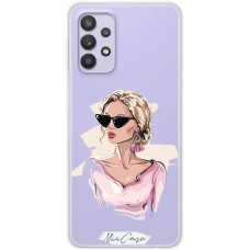 Чохол для Samsung Galaxy A32 (A325) Mixcase дівчина дизайн 3