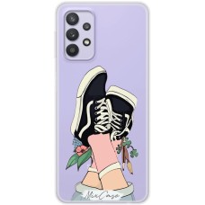 Чохол для Samsung Galaxy A32 (A325) Mixcase дівчина дизайн 4