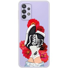 Чохол для Samsung Galaxy A32 (A325) Mixcase дівчина дизайн 5