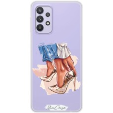 Чохол для Samsung Galaxy A32 (A325) Mixcase дівчина дизайн 6