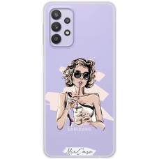 Чохол для Samsung Galaxy A32 (A325) Mixcase дівчина дизайн 9