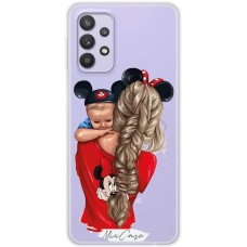 Чохол для Samsung Galaxy A32 (A325) Mixcase дівчина дизайн 14