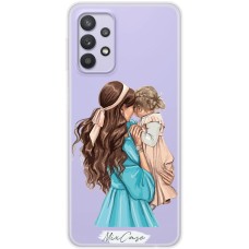 Чохол для Samsung Galaxy A32 (A325) Mixcase дівчина дизайн 15