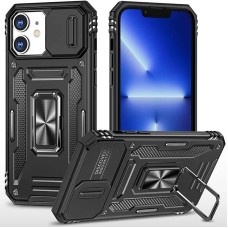 Ударостійкий чохол Camshield Army Ring для Apple iPhone 11 (6.1") (Чорний / Black