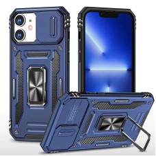 Ударостійкий чохол Camshield Army Ring для Apple iPhone 11 (6.1") (Синій / Navy)