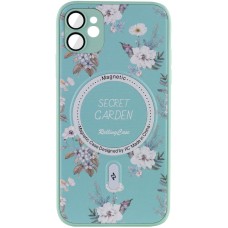Чохол Secret Garden with MagSafe для Apple iPhone 11 (6.1") Mint