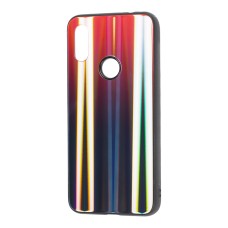 Чохол для Xiaomi Redmi 7 Gradient glass червоний