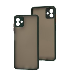 Чохол для Samsung Galaxy A04 (A045) LikGus Totu camera protect оливковий