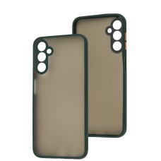 Чохол для Samsung Galaxy A14 LikGus Totu camera protect оливковий
