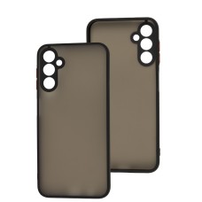 Чохол для Samsung Galaxy A14 LikGus Totu camera protect чорний / червоний