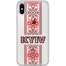 Чохол для iPhone X / Xs MixCase патріотичні KYIV