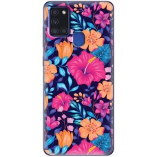 Чохол для iPhone 15 MixCase квіти яскраві