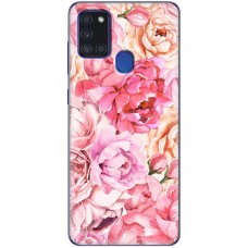 Чохол для iPhone 15 MixCase квіти піони