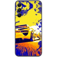 Чохол для Samsung Galaxy A54 (A546) MixCase машини жовта car дрифт