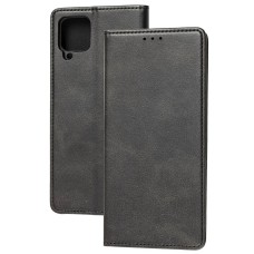 Чохол книжка Samsung Galaxy A12 (A125) Black magnet чорний