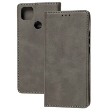 Чохол книжка для Xiaomi Redmi 9C / 10A Black magnet сірий