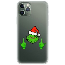 Чохол для iPhone 11 Pro MixCase Новий рік Грінч проти Різдва