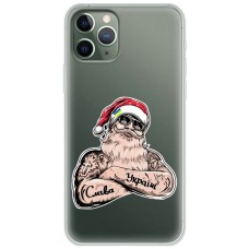 Чохол для iPhone 11 Pro Max MixCase Новий рік Санта-Клаус за Україну