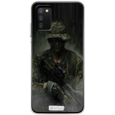 Чохол для Samsung Galaxy A03s (A037) Mixcase військові морський котик