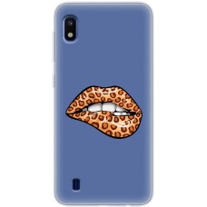Чохол для Samsung Galaxy A10 (A105) MixCase Леопард губи