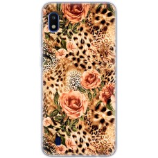 Чохол для Samsung Galaxy A10 (A105) MixCase Леопард троянди