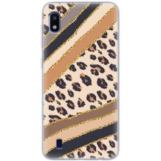 Чохол для Samsung Galaxy A10 (A105) MixCase Леопард палітра
