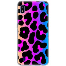 Чохол для Samsung Galaxy A10 (A105) MixCase Леопард неон