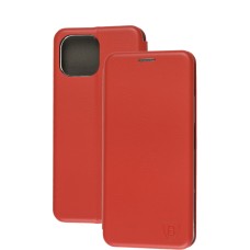 Чохол книжка Premium для Xiaomi Mi 11 Lite червоний