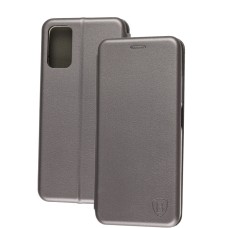 Чохол книжка Premium для Xiaomi Redmi Note 10 5G сірий