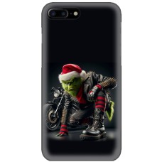 Чохол для iPhone 7 Plus / 8 Plus MixCase Новий рік Грінч байкер