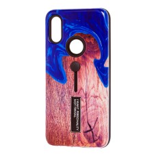 Чохол для Xiaomi Redmi 7 Kickstand "море" зріз дерева