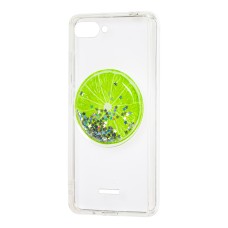 Чохол для Xiaomi Redmi 6A рідкі фрукти 3D "лайм"